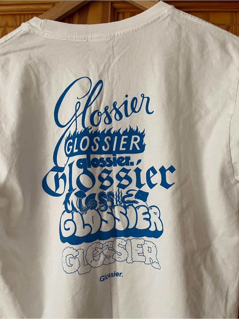 White Glossier Logo T-Shirt